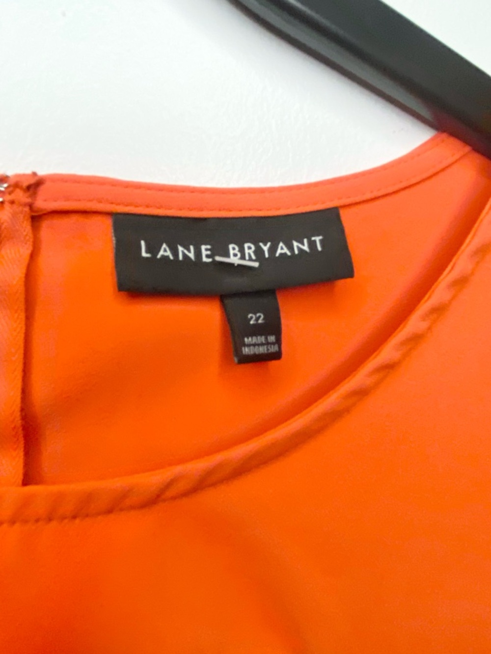 Lane Bryant Peplum Top (Size 22) Ptp 26-27.5" - Picture 4 of 5